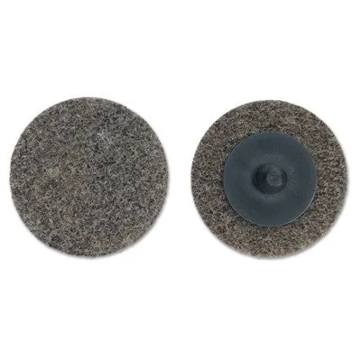 Merit Abrasives Deburring and Finishing Button Mount Wheels Type lll, 3 x 1/4, 2-3 Density, 66261054193