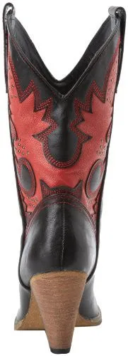 Very Volatile | Rio Grande Cowgirl Boots Black/Red