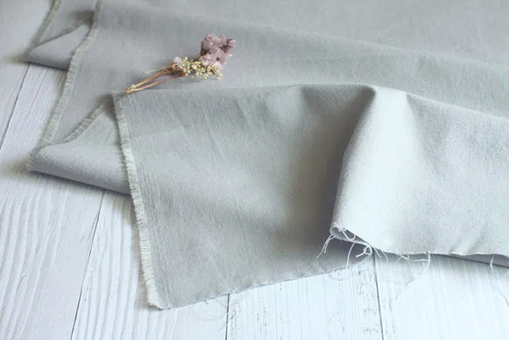 Washing Cotton Fabric, 57" Wide - White, Light Gray, Dark Gray, Charcoal or Black - By the Yard 39520-1